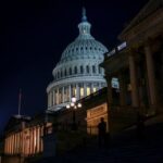 FILE PHOTO: U.S. Senators vote on debt ceiling legislation to